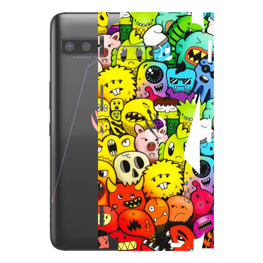 ASUS Phone Skins (All Models) - Angry Funkies - 3D Embossed Finish (L-169) Asus ROG Phone 3