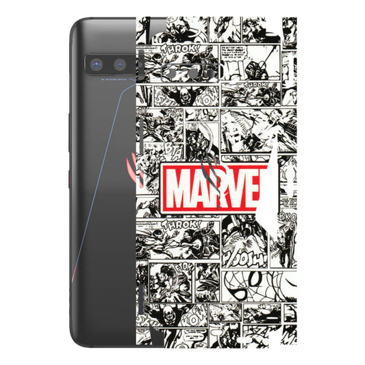 ASUS Phone Skins (All Models) - Marvel Comic - 3D Embossed Finish (L-171) Asus ROG Phone 3