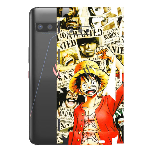 ASUS Phone Skins (All Models) - Luffy Anime - 3D Embossed Finish (L-177) Asus ROG Phone 3