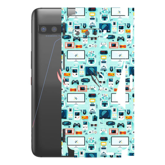 ASUS Phone Skins (All Models) - Gadgets Doodle - 3D Embossed Finish (L-184) Asus ROG Phone 3