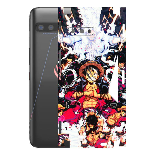 ASUS Phone Skins (All Models) - Luffy Anime Character - 3D Embossed Finish (L-203) Asus ROG Phone 3