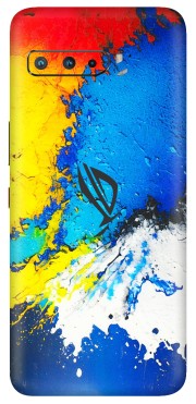 ASUS Phone Skins (All Models) - Acrylic Paint Spill - 3D Embossed Finish (L-229) Asus ROG Phone 3
