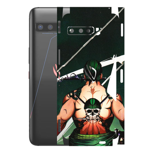 ASUS Phone Skins (All Models) - Zoro Anime - 3D Embossed Finish (L-23) Asus ROG Phone 3