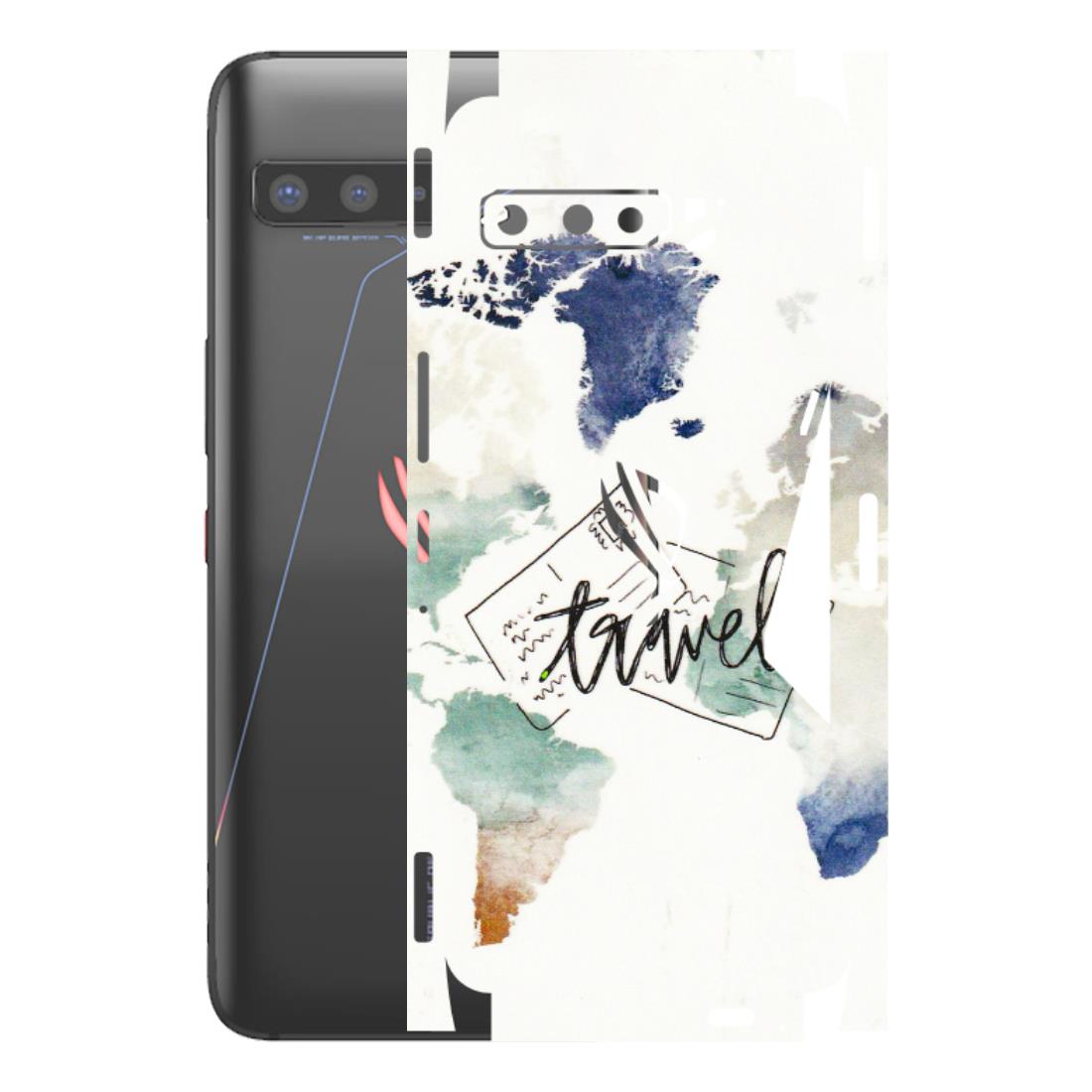 ASUS Phone Skins (All Models) - Travel The World - 3D Embossed Finish (L-232) Asus ROG Phone 3