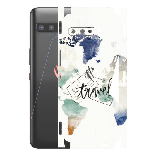 ASUS Phone Skins (All Models) - Travel The World - 3D Embossed Finish (L-232) Asus ROG Phone 3