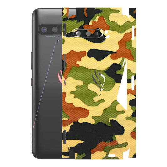 ASUS Phone Skins (All Models) - Indian Military - 3D Embossed Finish (L-234) Asus ROG Phone 3