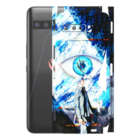 ASUS Phone Skins (All Models) - Gojo Satoru evil eye - 3D Embossed Finish (L-239) Asus ROG Phone 3
