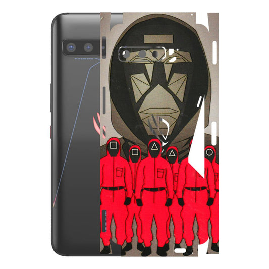 ASUS Phone Skins (All Models) - Squid Game Hero - 3D Embossed Finish (L-245) Asus ROG Phone 3