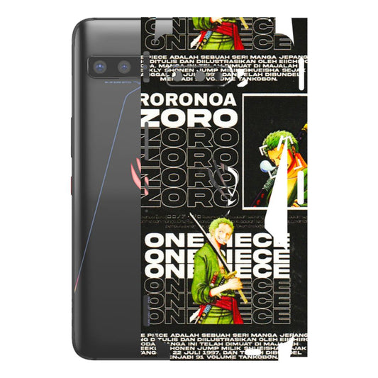 ASUS Phone Skins (All Models) - One Piece Zoro - 3D Embossed Finish (L-250) Asus ROG Phone 3