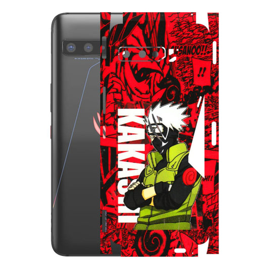 ASUS Phone Skins (All Models) - Kakashi Red Anime - 3D Embossed Finish (L-251) Asus ROG Phone 3