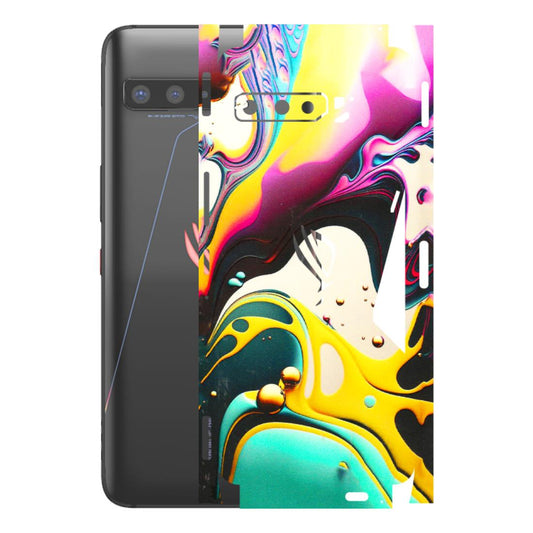 ASUS Phone Skins (All Models) - Multicolor Abstract pattern - 3D Embossed Finish (L-254) Asus ROG Phone 3