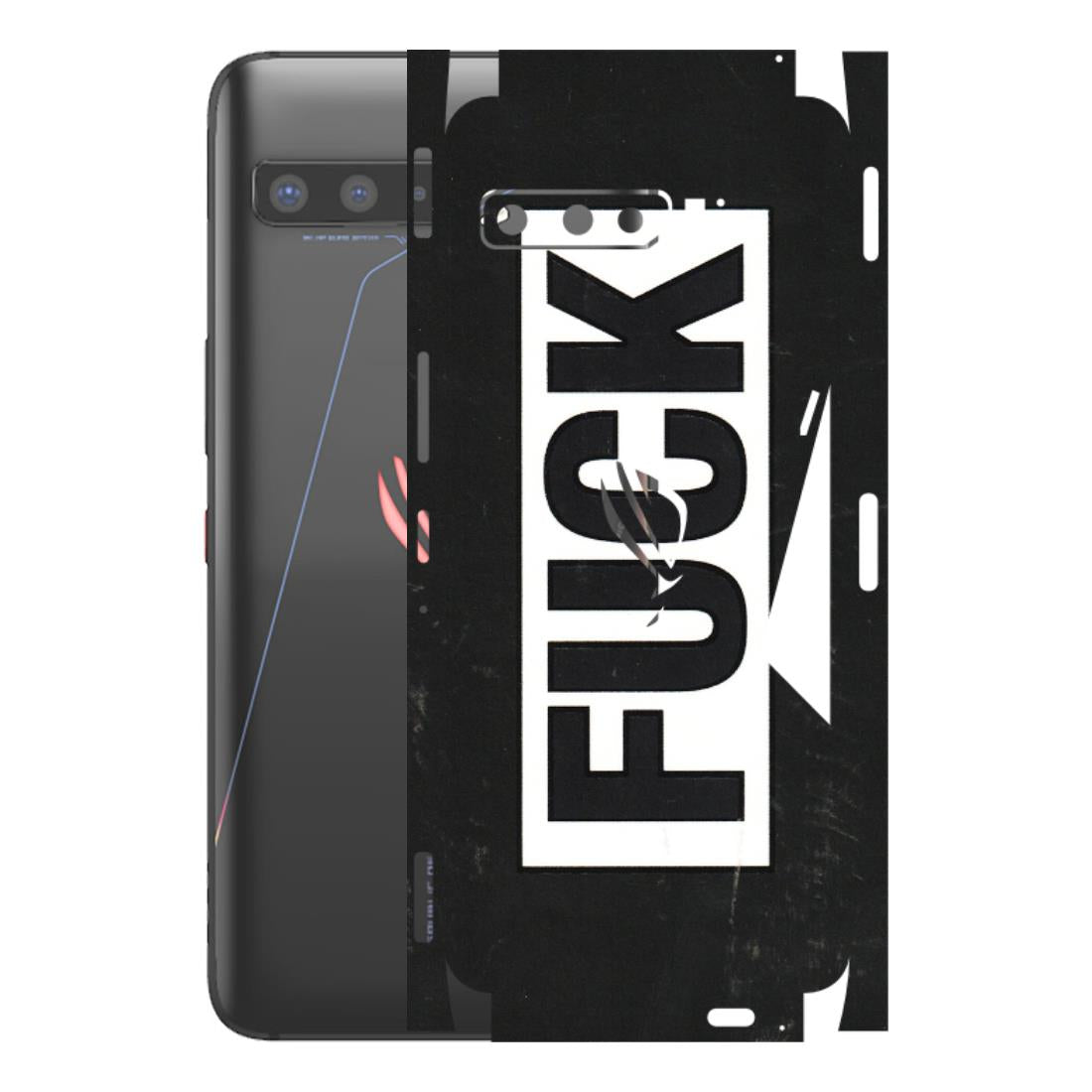 ASUS Phone Skins (All Models) - The F Word - 3D Embossed Finish (L-255) Asus ROG Phone 3
