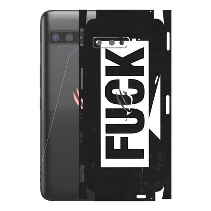ASUS Phone Skins (All Models) - The F Word - 3D Embossed Finish (L-255) Asus ROG Phone 3