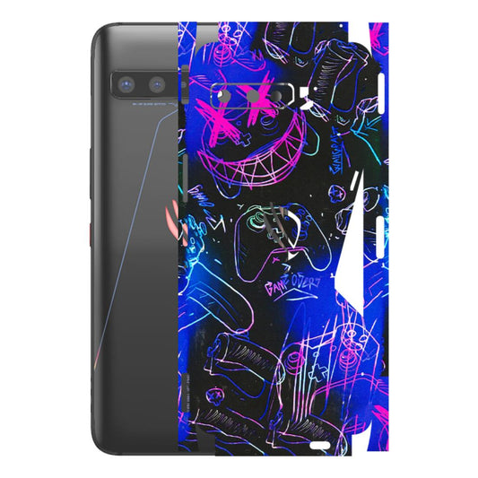 ASUS Phone Skins (All Models) - Gamers Paradise - 3D Embossed Finish (L-258) Asus ROG Phone 3