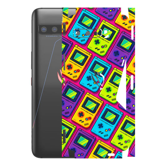 ASUS Phone Skins (All Models) - Gameboy Colourful - 3D Embossed Finish (L-266) Asus ROG Phone 3
