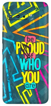 ASUS Phone Skins (All Models) - Be Proud Of Who You Are - 3D Embossed Finish (L-277) Asus ROG Phone 3
