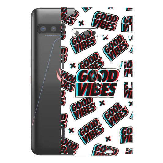 ASUS Phone Skins (All Models) - Good Vibes - 3D Embossed Finish (L-282) Asus ROG Phone 3