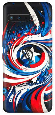 ASUS Phone Skins (All Models) - Captain America Logo - 3D Embossed Finish (L-307) Asus ROG Phone 3