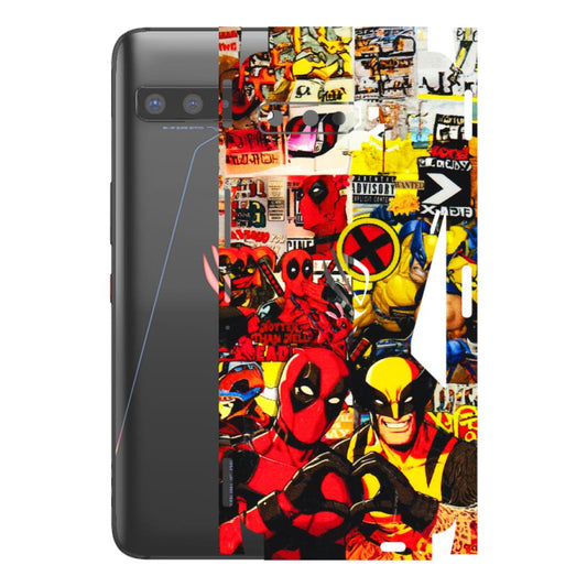 ASUS Phone Skins (All Models) - Spidy Wolverine - 3D Embossed Finish (L-310) Asus ROG Phone 3