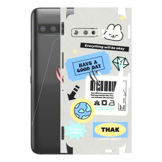 ASUS Phone Skins (All Models) - Will Be Okay Design - 3D Embossed Finish (L-316) Asus ROG Phone 3