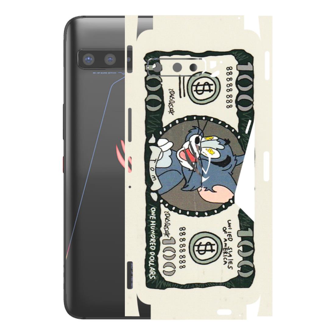 ASUS Phone Skins (All Models) - Tom Hundred Dollar - 3D Embossed Finish (L-324) Asus ROG Phone 3