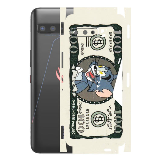 ASUS Phone Skins (All Models) - Tom Hundred Dollar - 3D Embossed Finish (L-324) Asus ROG Phone 3