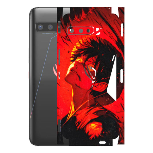 ASUS Phone Skins (All Models) - D.Luffy Power Up One Piece Anime - 3D Embossed Finish (L-326) Asus ROG Phone 3
