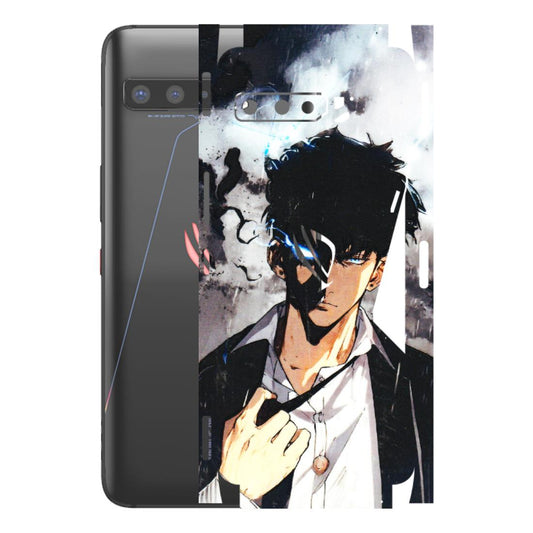 ASUS Phone Skins (All Models) - Sung Jinwoo Manhwa Anime - 3D Embossed Finish (L-328) Asus ROG Phone 3