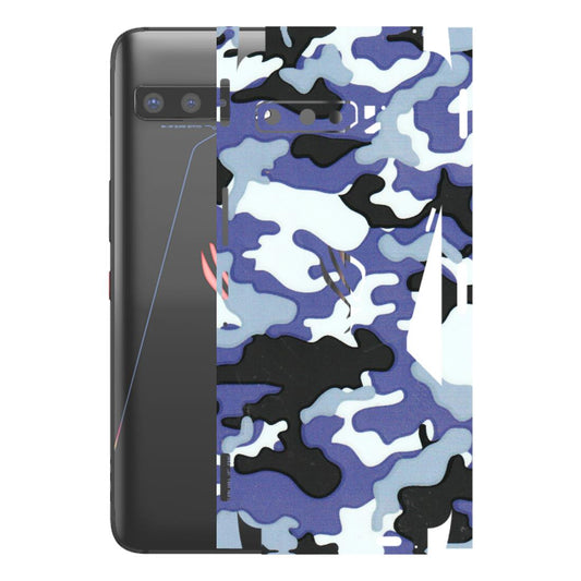 ASUS Phone Skins (All Models) - Powerfull Military Camoflauge - 3D Embossed Finish (L-49) Asus ROG Phone 3