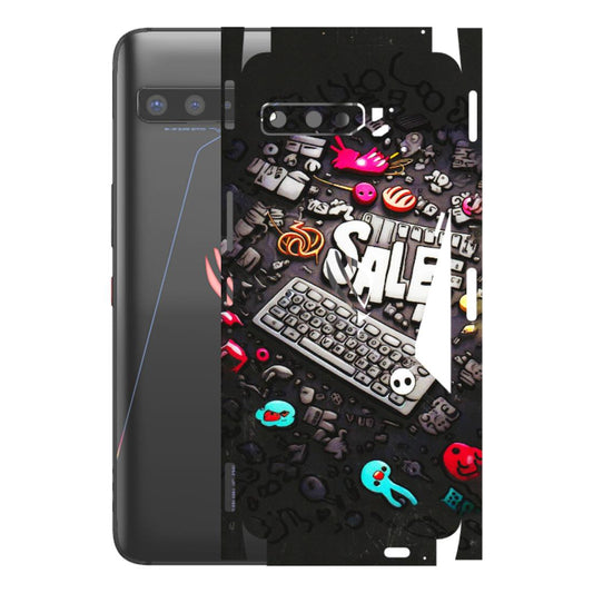 ASUS Phone Skins (All Models) - Gadgets Sale - 3D Embossed Finish (L-50) Asus ROG Phone 3