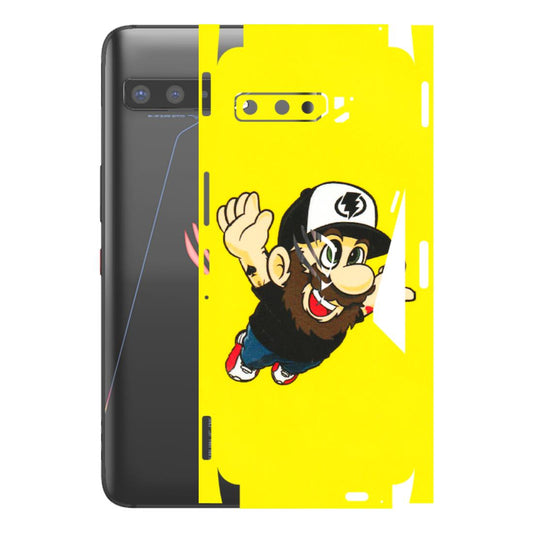 ASUS Phone Skins (All Models) - Flying Beardo - 3D Embossed Finish (L-60) Asus ROG Phone 3