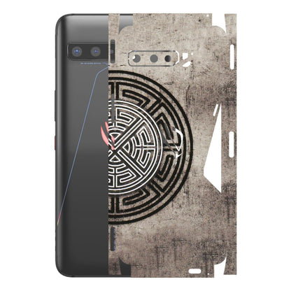 ASUS Phone Skins (All Models) - Mysterious Circular Design - 3D Embossed Finish (L-63) Asus ROG Phone 3