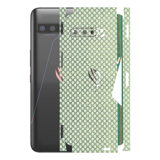 ASUS Phone Skins (All Models) - Gucci Fabric Pattern - 3D Embossed Finish (L-73) Asus ROG Phone 3