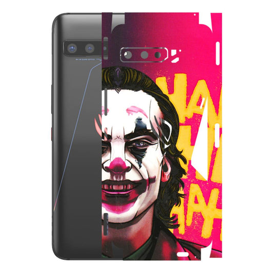ASUS Phone Skins (All Models) - Joker Evil Laugh - 3D Embossed Finish (L-97) Asus ROG Phone 3