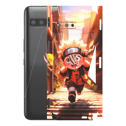 ASUS Phone Skins (All Models) - Naruto Cute Toon Running - Matte Finish (M-04) Asus ROG Phone 3
