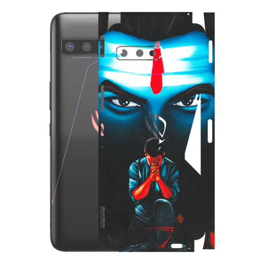 ASUS Phone Skins (All Models) - Mahakal Bhakt - Matte Finish (M-112) Asus ROG Phone 3