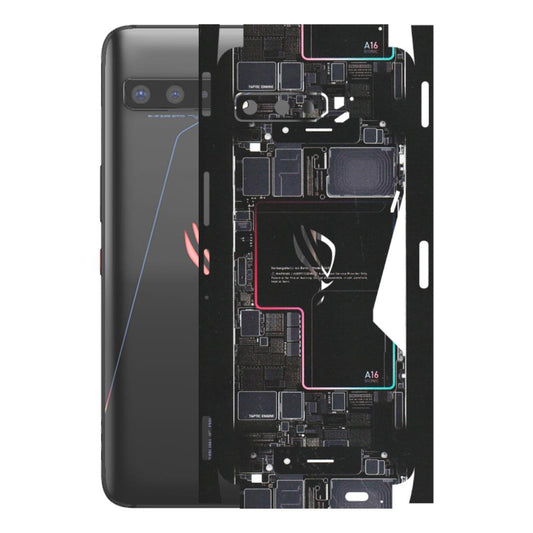 ASUS Phone Skins (All Models) - Motherboard Circuit Layout - Matte Finish (M-117) Asus ROG Phone 3