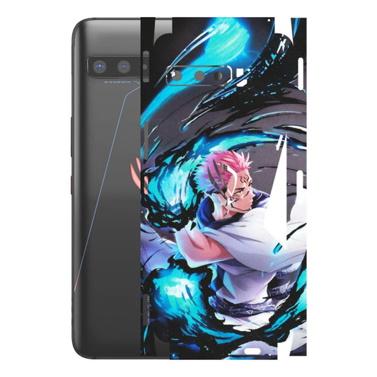 ASUS Phone Skins (All Models) - New Jujutsu Kaisen Grey Blue Anime - Matte Finish (M-127) Asus ROG Phone 3