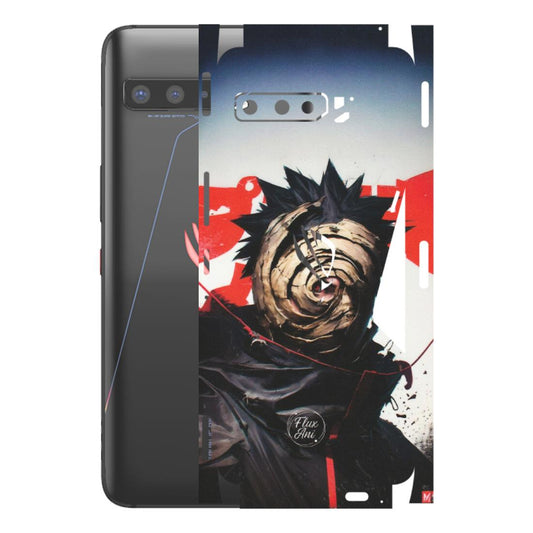 ASUS Phone Skins (All Models) - Obito Uchiha Cool Anime - Matte Finish (M-134) Asus ROG Phone 3