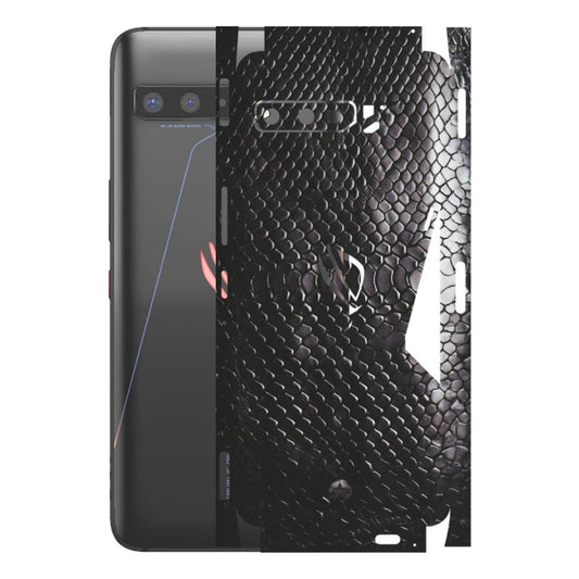 ASUS Phone Skins (All Models) - Black Snack Leather - Matte Finish (M-147) Asus ROG Phone 3