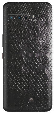 ASUS Phone Skins (All Models) - Black Snack Leather - Matte Finish (M-147) Asus ROG Phone 3