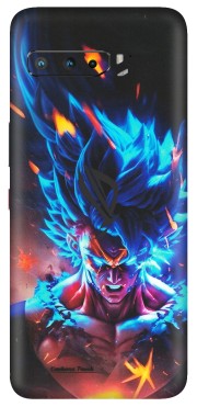 ASUS Phone Skins (All Models) - Angry Goku Dragon Ball Anime - Matte Finish (M-150) Asus ROG Phone 3
