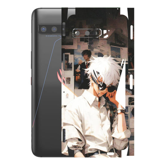 ASUS Phone Skins (All Models) - Gojo Satoru Jujustu Kaisen Anime - Matte Finish (M-156) Asus ROG Phone 3