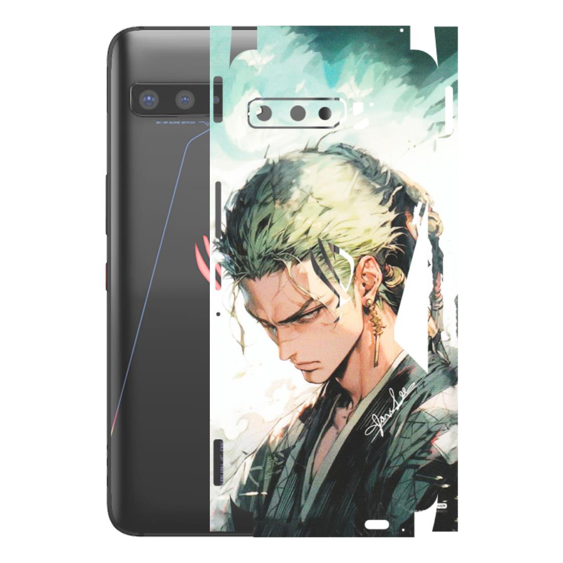 ASUS Phone Skins (All Models) - Pirate Hunter One Piece Anime - Matte Finish (M-157) Asus ROG Phone 3