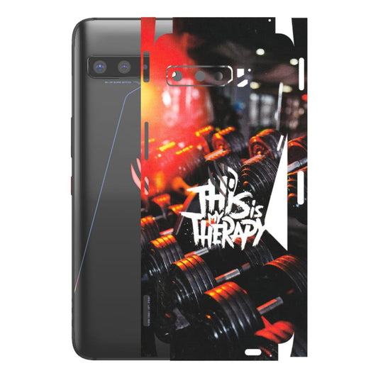 ASUS Phone Skins (All Models) - GYM Lover Therapy - Matte Finish (M-160) Asus ROG Phone 3