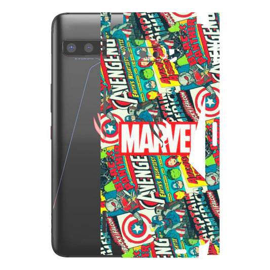 ASUS Phone Skins (All Models) - Marvel Comic Lover - Matte Finish (M-30) Asus ROG Phone 3