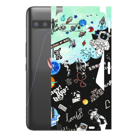 ASUS Phone Skins (All Models) - Living In A Space Dream - Matte Finish (M-46) Asus ROG Phone 3