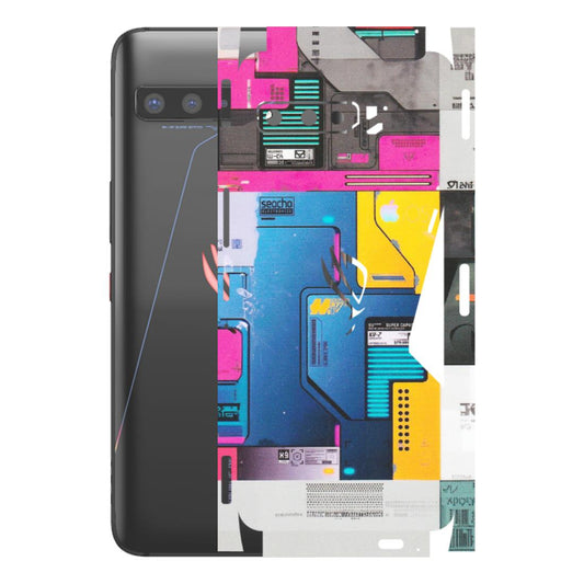 ASUS Phone Skins (All Models) - Colourfull Motherboard Internals - Matte Finish (M-55) Asus ROG Phone 3