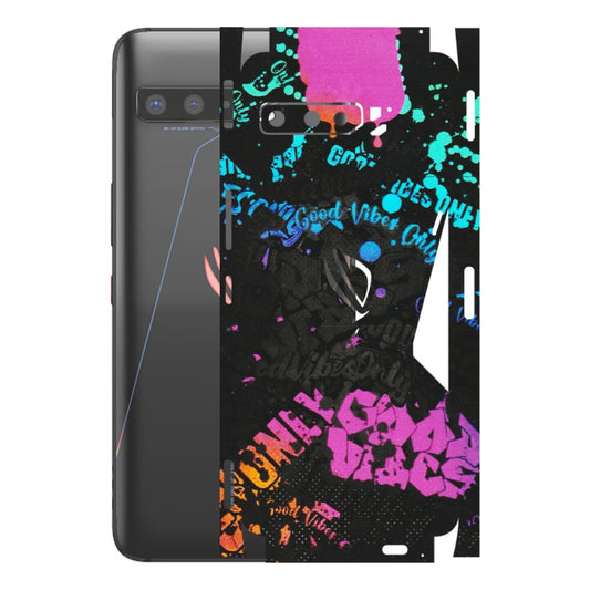 ASUS Phone Skins (All Models) - Majestic Black Vibes - Matte Finish (M-62) Asus ROG Phone 3