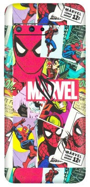 ASUS Phone Skins (All Models) - Marvel Comic Spiderman Grafitti - Matte Finish (M-72) Asus ROG Phone 3